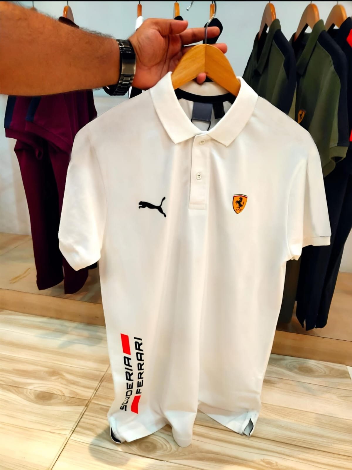 Pumma Ferari Cotton T-Shirt