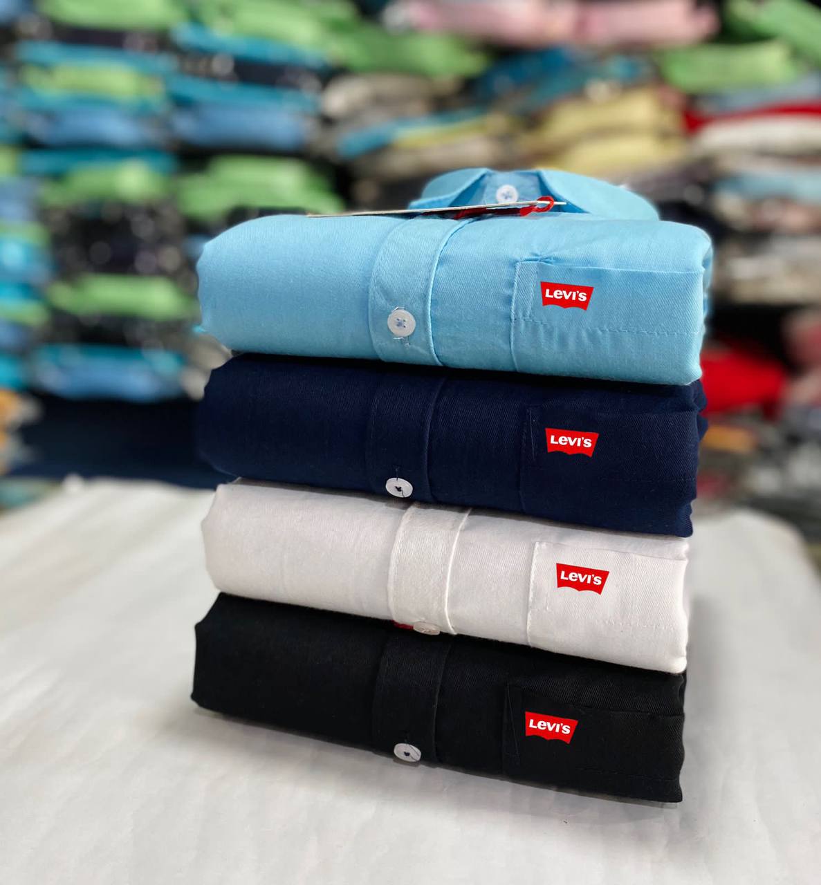 Levi 4 in 1 combo cotton shirt