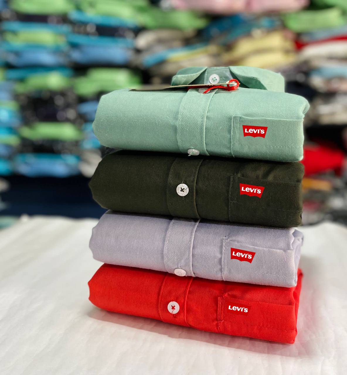 Levi 4 in 1 combo cotton shirt