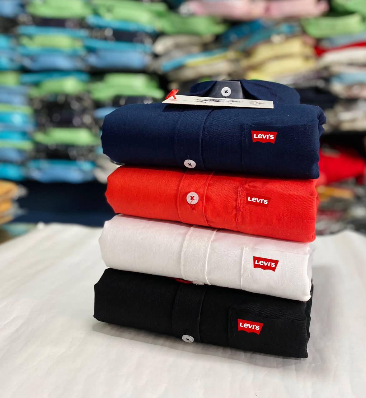 Levi 4 in 1 combo cotton shirt