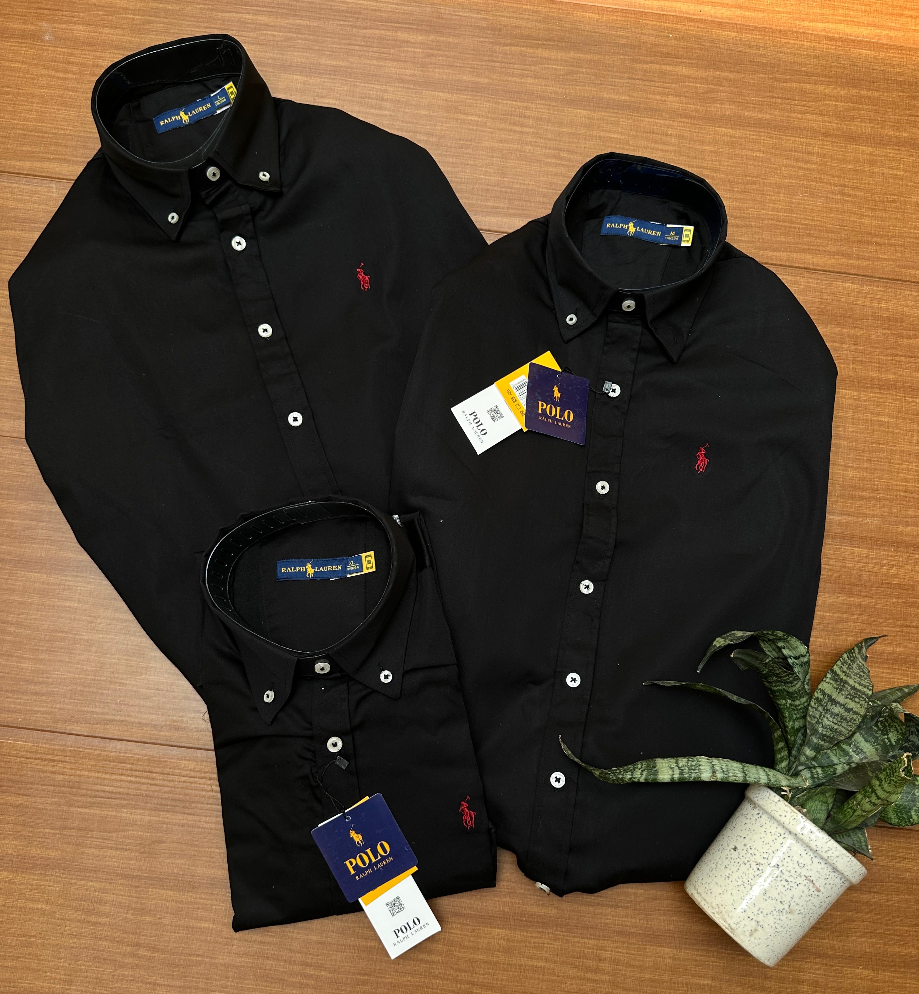 Ralph Lauren White ~ Black