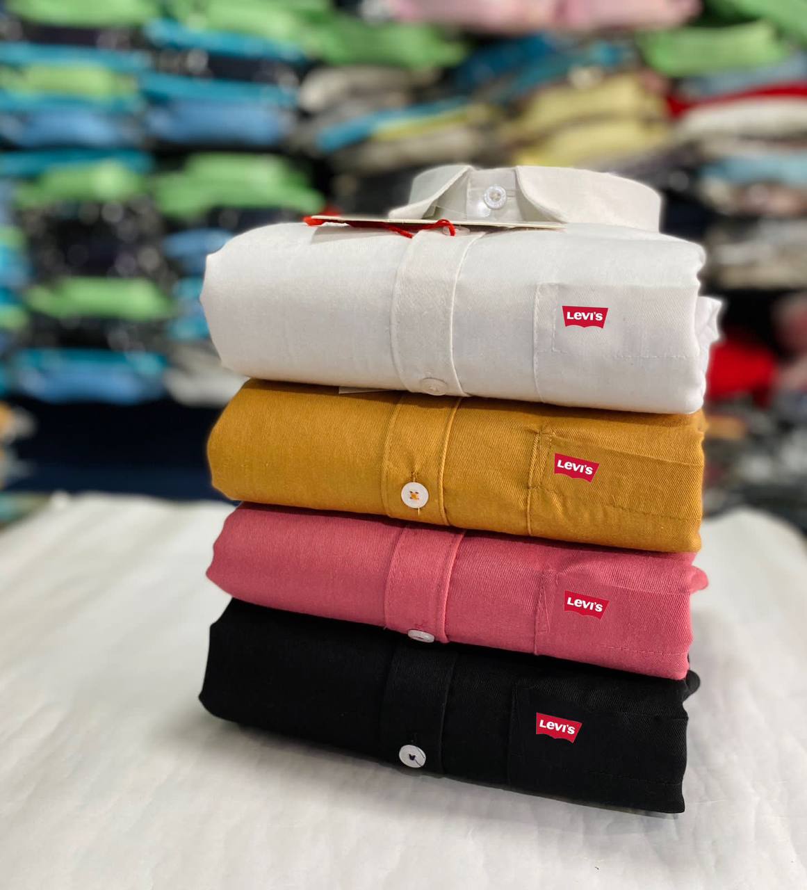 Levi 4 in 1 combo cotton shirt