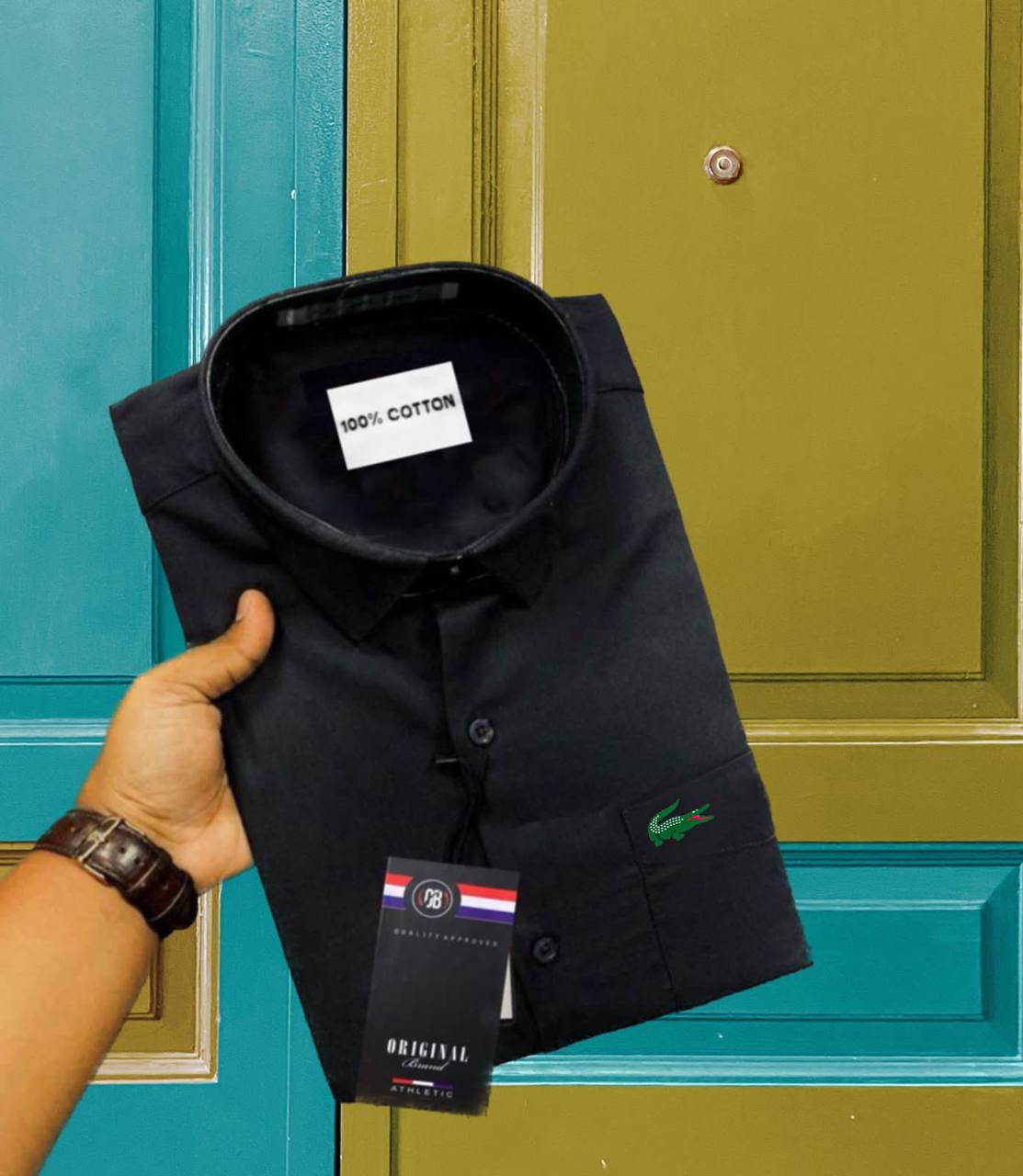 Lacoste Twill Cotton Shirt