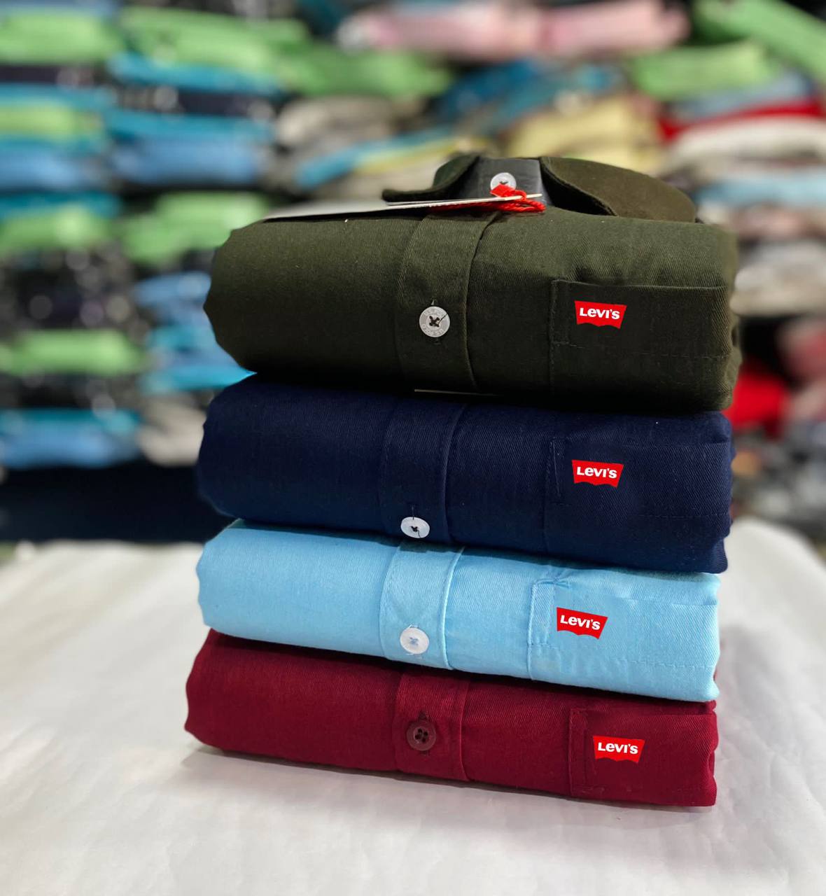 Levi 4 in 1 combo cotton shirt