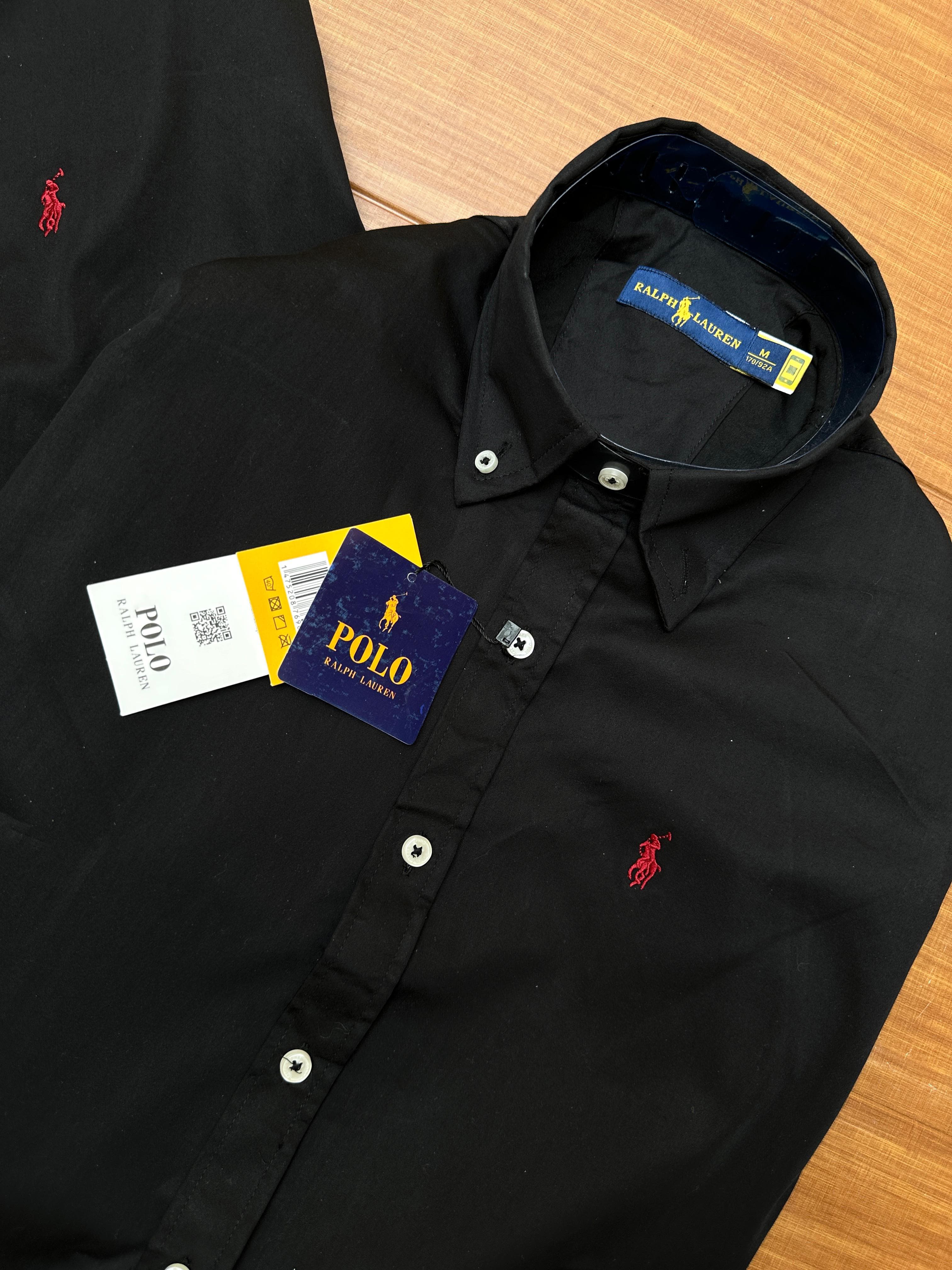 Ralph Lauren White ~ Black