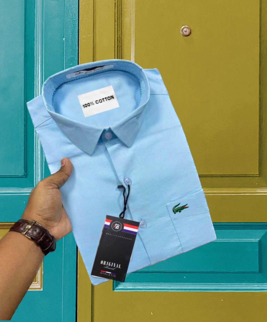 Lacoste Twill Cotton Shirt