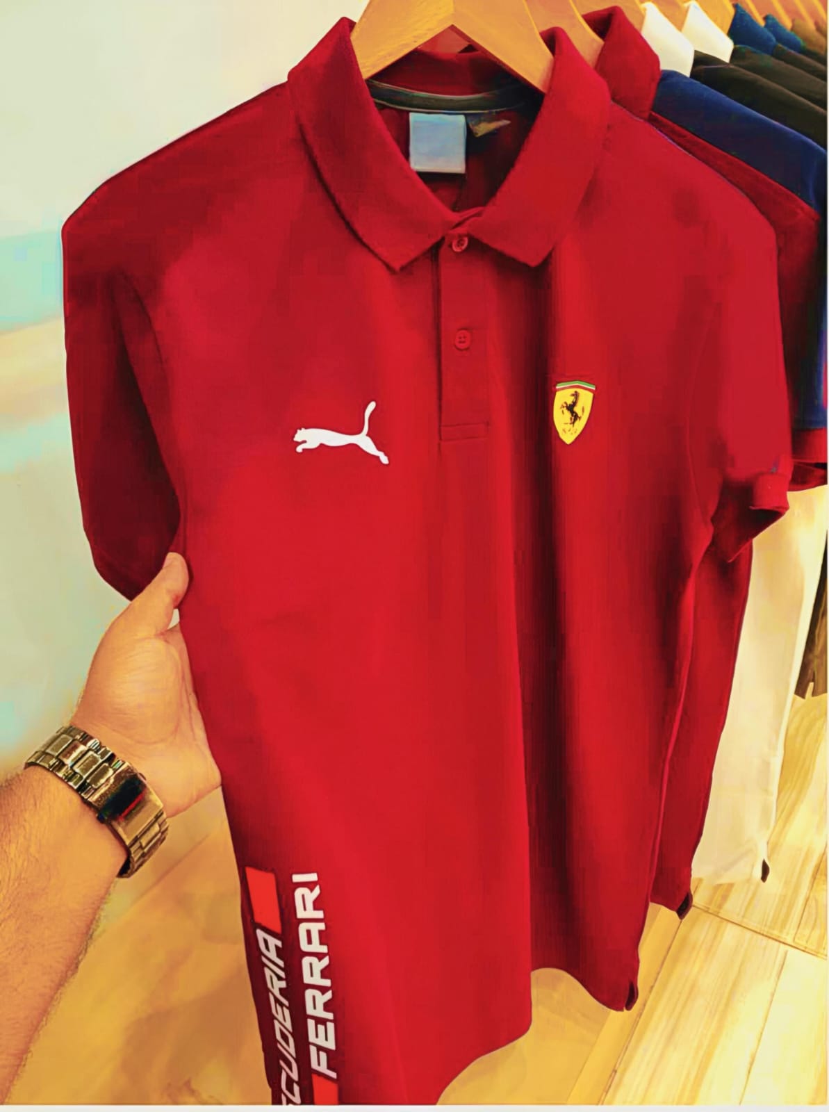 Pumma Ferari Cotton T-Shirt