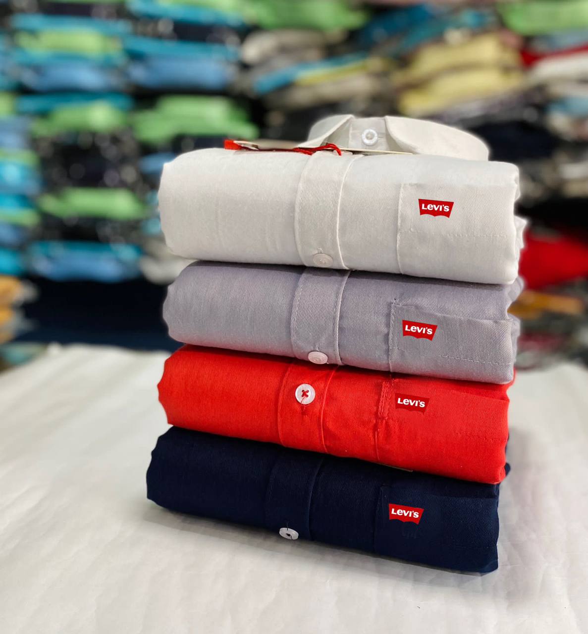 Levi 4 in 1 combo cotton shirt