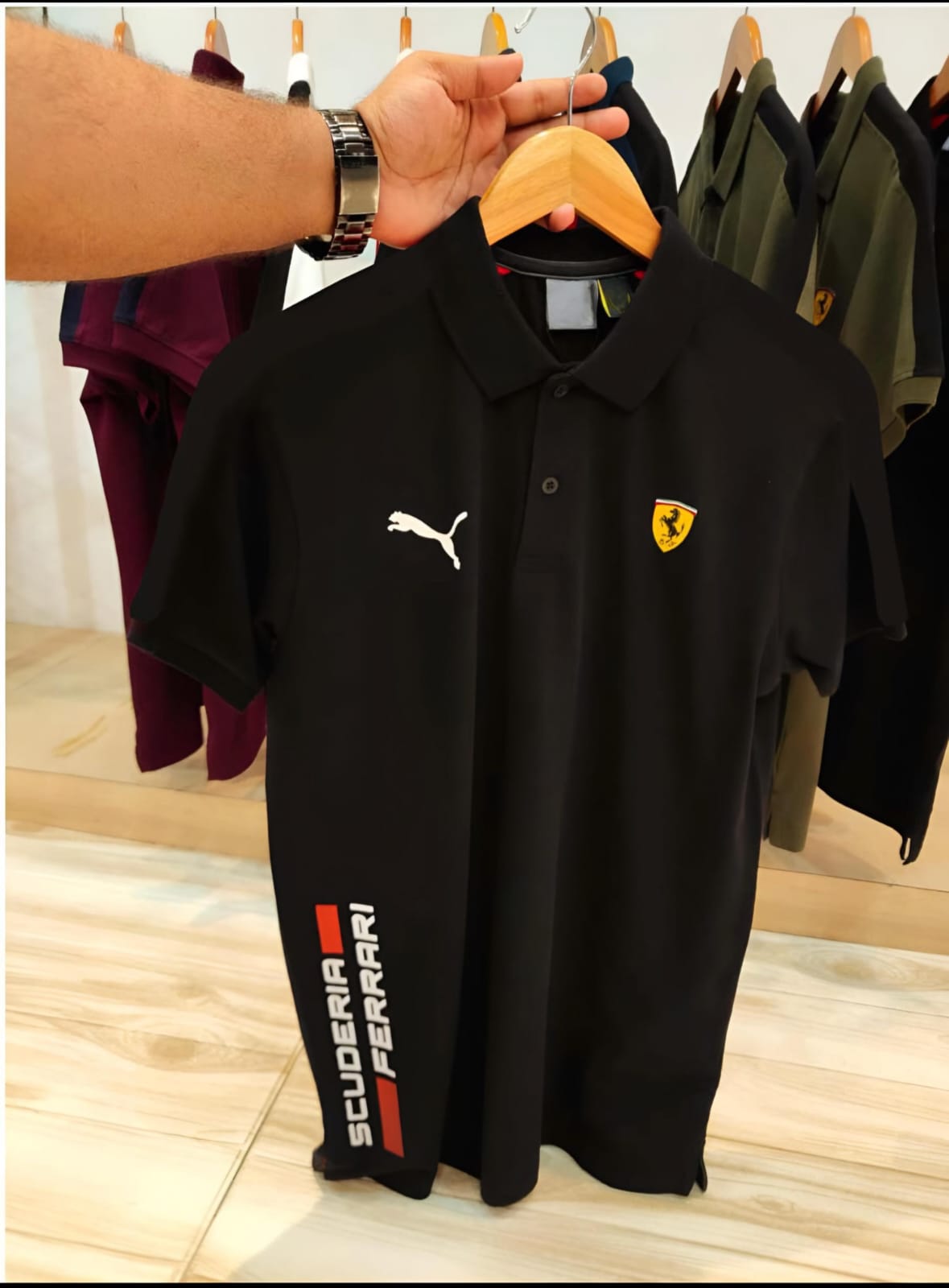 Pumma Ferari Cotton T-Shirt