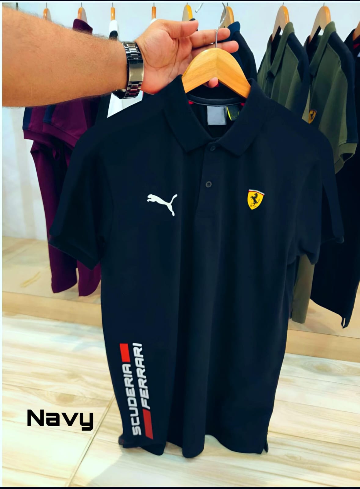 Pumma Ferari Cotton T-Shirt