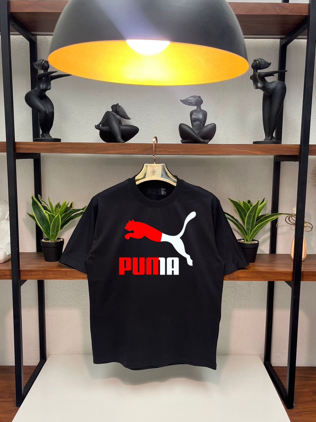Puma Round Neck Drop Shoulder Tshirt