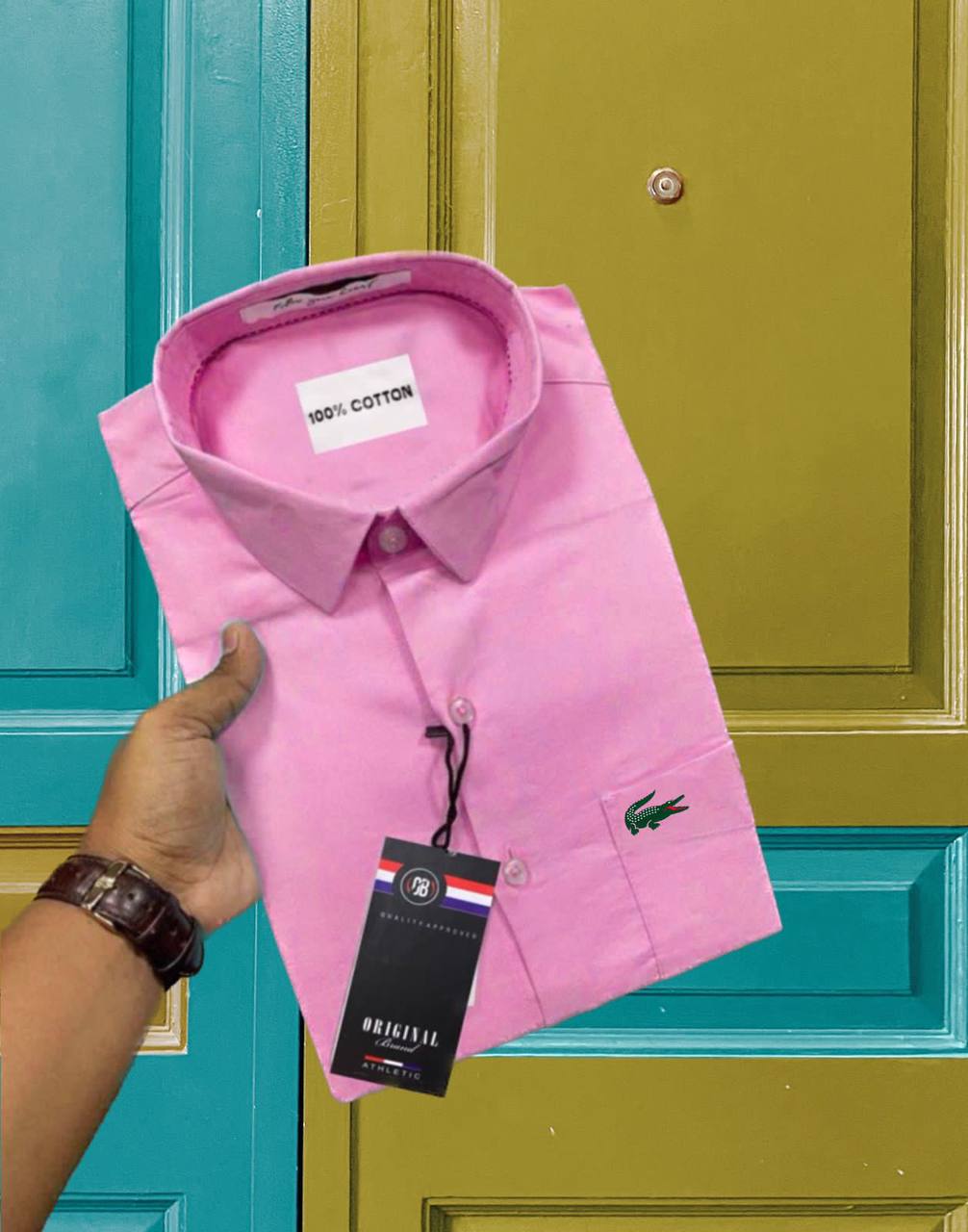 Lacoste Twill Cotton Shirt