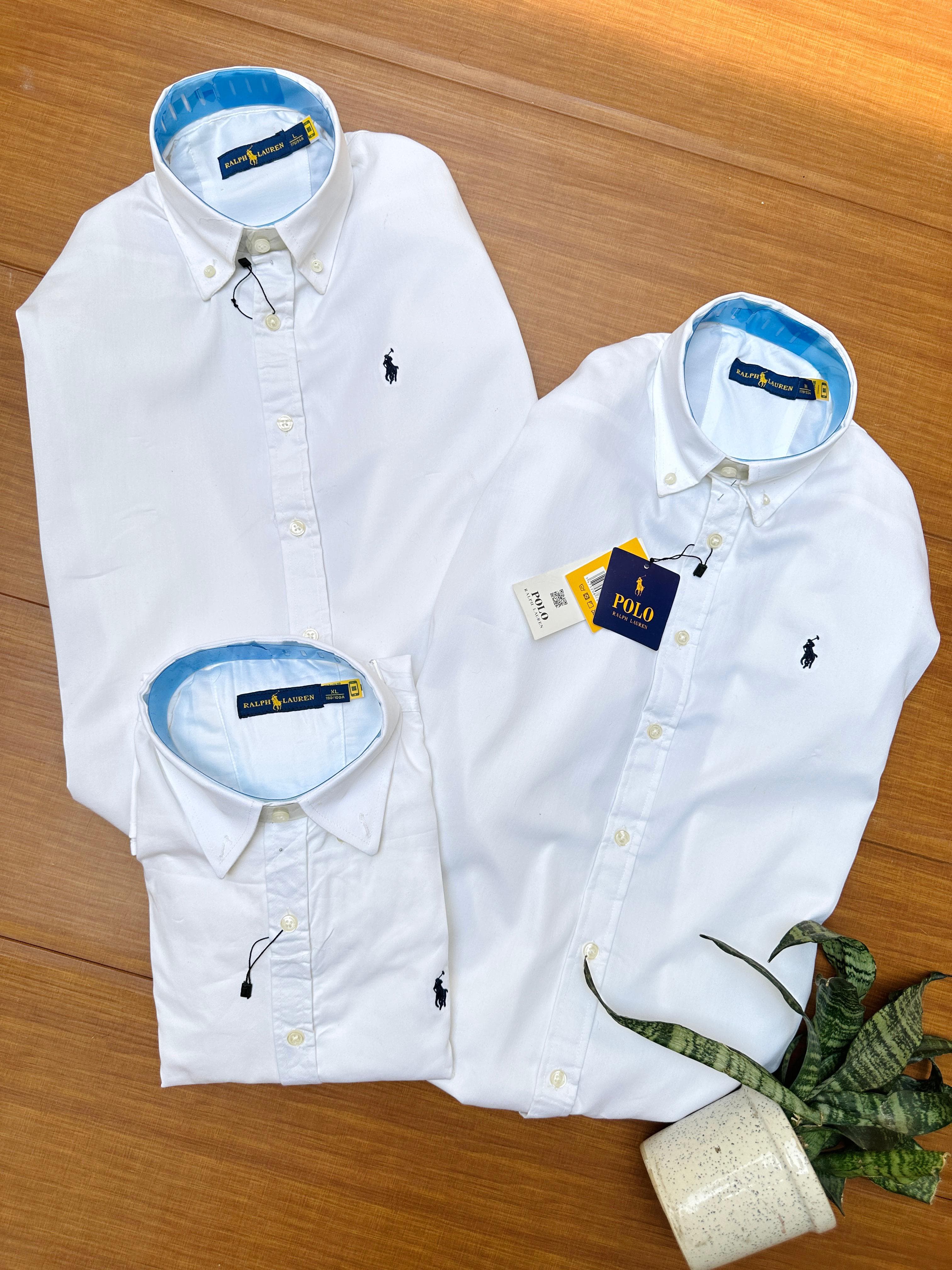 Ralph Lauren White ~ Black