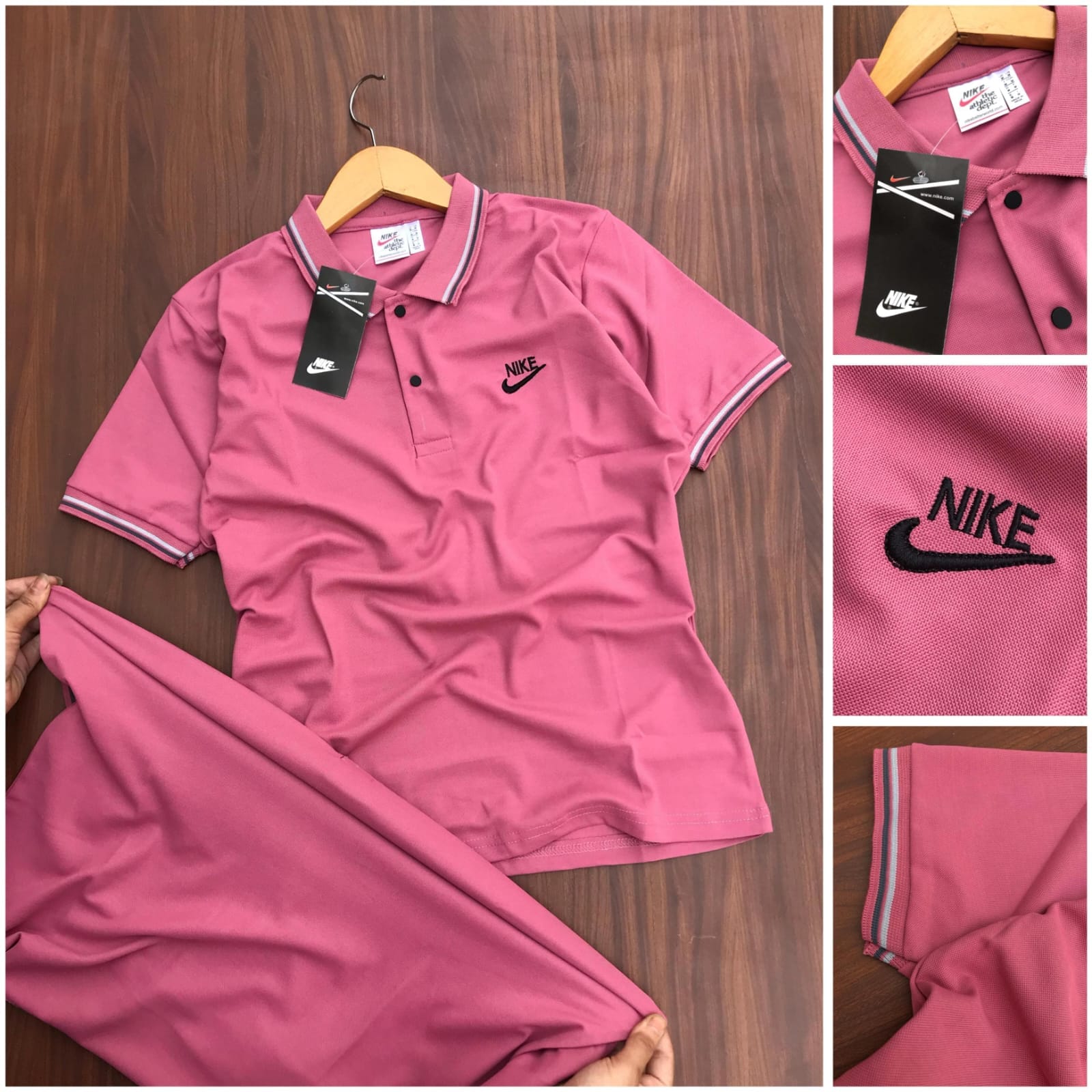 Nike High Quality Colar Tshirt